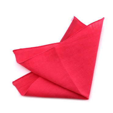 pink handkerchief